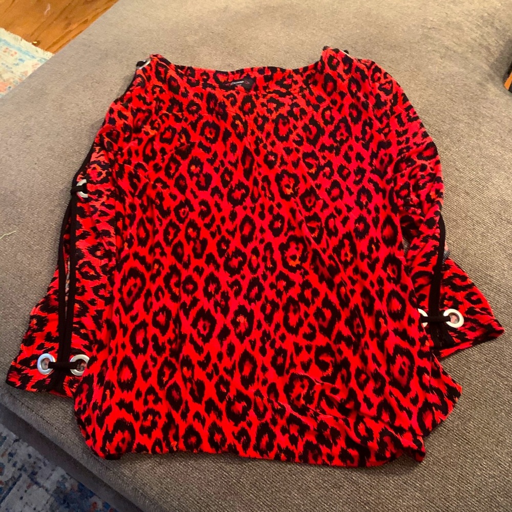 Cheetah print top
